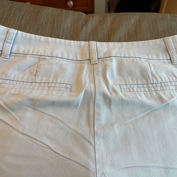 J. Crew Women’s Sz 00 Chino Casual Shorts. 1 Light Blue & 1 Camo - Picture 7 of 10